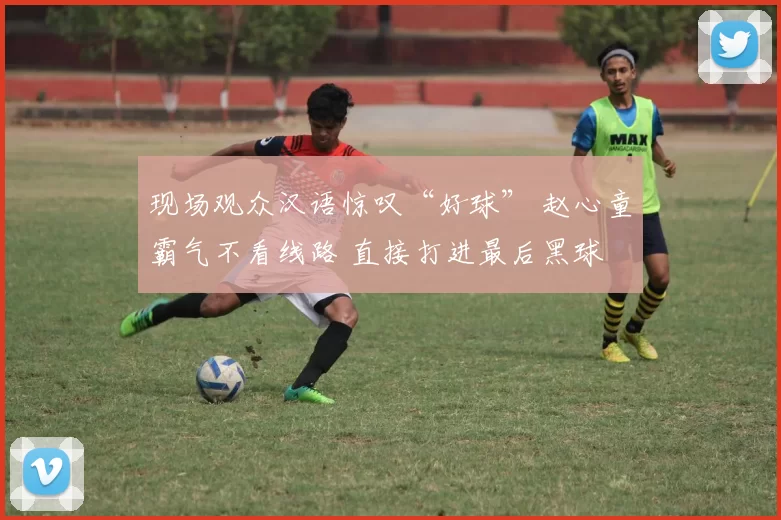 现场观众汉语惊叹“好球” 赵心童霸气不看线路 直接打进最后黑球